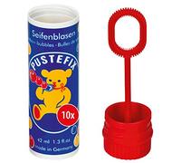Pustefix Juego de pompas de jabón I 10xpequeño paquete clásico I Colorido Rainbow Bubbles Made in Germany I Burbujas de jabón para bodas, cumpleaños infantiles, despedidas de soltero, 10x42 ml