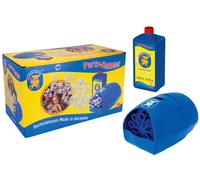Pustefix Party-Bubbler Máquina Automático para Burbujas De Jabón Recambio 1l