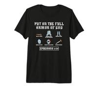 Put On The Full Armor God Funny Saying Christian Camiseta Premium