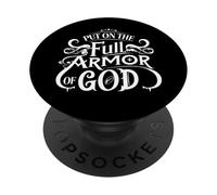 Put On The Full Armor of God PopSockets PopGrip Adhesivo