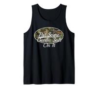 Put Some Garlic Salt On It Classic Distressed Camo Camiseta sin Mangas