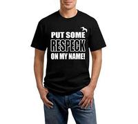 Put Some Respeck On My Name Birdman Cash Money Breakfast Club Unisex 100% Cotton Short-Sleeve T-Shirts Black S