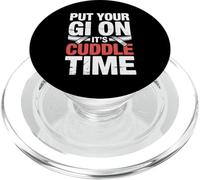 Put Your Gi On It's Cuddle Time Jiu Jitsu Love Jokes |- PopSockets PopGrip para MagSafe