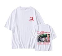 Put Your Phone Down Camiseta Worldtour Camiseta de algodón Diaria Unisex Estampada Highstreet(B. White,M)
