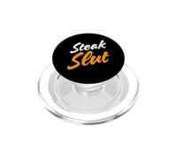 Puta De Carne Humor Divertido Comida Texto Grill Broma PopSockets PopGrip para MagSafe