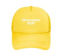 Puta En Recuperación Hombre Mujer Snapback Cap Protección UV Gorras Hip Hop Casual Gorra Trucker para Running Deporte Tenis