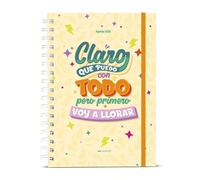 Puterful - Agenda Anual 2026 - Claro que puedo con todo - Agenda académica - Planificador escolar - Semana vista - Agenda con mensajes divertidos - A5 - 12 meses - De Enero 2026 a Diciembre 2026