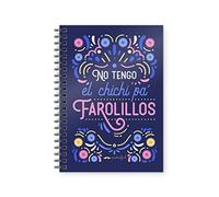 Puterful - Cuaderno A5 - No tengo el chichi pa' farolillos - 90 hojas - 180 páginas - Libreta regalo con mensaje gracioso y original para amiga.