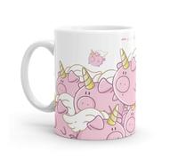 Puterful - Taza con frase Cerdicornio - Tazas originales para café - Resistente al microondas y lavavajillas