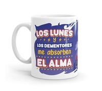 Puterful - Taza de cerámica - Taza - FR - Lunes y dementores - Tazas originales - Tazas con mensajes divertidos - Tazas divertidas - Taza con frase - 325ml