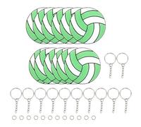 Puthernm 12 Llaveros de Voleibol, Regalos de Voleibol A Granel, Artículos para Fanáticos del Voleibol, con Colgante, Estuche,