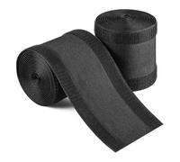Puthernm 2pack Cuerda de Moqueta Corre Cable Protector Management Protect Cuerdas Prevenir el Riesgo de Viaje para la Alfombra de Oficina Comercial