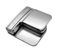 Puthernm Abrazadera de Ajuste de CinturóN Clip de CinturóN Multifuncional Hebilla de Ajuste Pantalones Cintura Hebilla de CinturóN Plegable RetráCtil, Plata