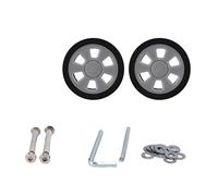 Puthernm Accesorios de Equipaje Ruedas Maleta de AvióN Rodillos de Polea Rueda Silenciosa ReparacióN de Piezas Resistentes Al Desgaste 55X12Mm