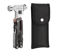 Puthernm Alicates Multifuncionales Martillo de Garra Multiherramienta Herramienta de Acero Inoxidable con de Nailon para Acampar Al Aire Libre Senderismo