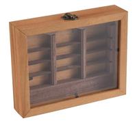 Puthernm Alivio Ansiedad Estantería Estantería de Madera Sacuda Su Ansiedad Creativa C