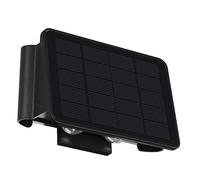 Puthernm Alumbrado Solar de Pared IluminacióN Exterior Arriba-Abajo LáMpara LED Luces de BañO de Pared Solares para Patio JardíN 4 Luces