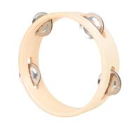 Puthernm - Anillo de campana de madera de 6" a una de instrumentos de percusión manual para niños.