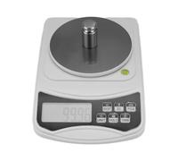 Puthernm BáScula de Laboratorio Digital, Escala de Gramos 1000G 0.01GAprecisióN, BáScula ElectróNica MultifuncióN de Alta PrecisióN con Peso de 100G