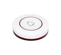 Puthernm Botón de Llamada para Restaurante, Buscapersonas, Timbre Inalámbrico de 433 MHz, Botón para de Alarma de Seguridad para el Hogar, Hardware Rojo