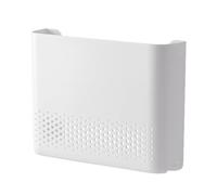 Puthernm Caja de Almacenamiento para Router WiFi, Ocultador de Router WiFi de Pared, para Decorar la Sala de Estar - 30 X 22 cm