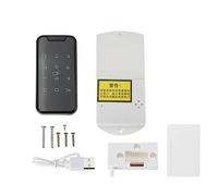 Puthernm Cerradura de Gabinete ElectróNica, ContraseñA de IdentificacióN Digital Inteligente Cerradura Sin Llave Teclado TáCtil Cerradura de Cajones de Puerta de Archivo Armario ElectróNico