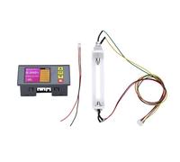 Puthernm Comprobador de Resistencia Interna de Voltaje de Batería con Pantalla LCD, Comprobador de Batería de Litio 18650, Detección de Voltaje Universal, A