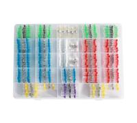 Puthernm Conectores de Soldadura de 400 Piezas con Juntas de Acoplamiento Eléctricas Termocontraíbles A Prueba de Agua para Sellar Terminales de Conexiones de Cables