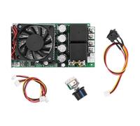 Puthernm Controlador de Velocidad de Motor de Escobillas de CC de Amplio Voltaje DC10-50V 100A 3000W PWM, Programable y Controlado por PLC