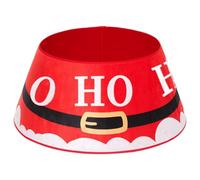 Puthernm DecoracióN del áRbol de Navidad Cubierta de la Base Envolvente Falda Pie Adorno Colorido para el Hogar Falda del áRbol de Navidad Fiesta,B