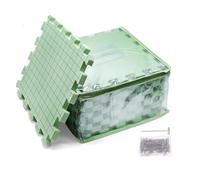 Puthernm Esteras de Bloqueo de Espuma, Kit de ExtensióN para Tejer, Tableros de Bloqueo Gruesos y Precisos con Pasadores en T, Accesorios para Tejer y Crochet DIY