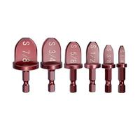 Puthernm Herramientas de ReparacióN HVAC,Herramienta de Estampado de Expansor Tubos de Cobre para Aire Acondicionado,Herramienta Abocardado Tubos de Cobre con Manejar Hexagonal 1/4 Pulgadas