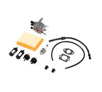 Puthernm Kit de Recarga de Combustible de Bombilla de Filtro de Aire de Carburador Apto para FS120 FS200 FS250 FS300 FS350 FR450 Recortadora de Hilo
