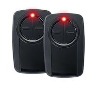 Puthernm Klik5U-Bk2 Klik3U- Abridor de Puerta de Garaje Universal de 2 Botones para BotóN de Aprendizaje o Interruptor DIP Rojo/Naranja/PúRpura/Verde/Amarillo