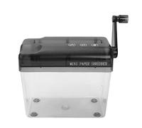 Puthernm Mini Trituradora de Mano Trituradora de Papel PortáTil A6 Trituradora Manual de Documentos Herramienta de Corte de Papel Escritorio de Oficina en Casa