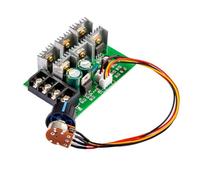 Puthernm Regulador de Velocidad del Motor 12V 24V 36V 48V MóDulo de Accionamiento de Alta Potencia Controlador de Velocidad del Motor PWM Regulador de Corriente 40A