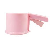 Puthernm Tamiz de Harina Fina, Tamiz de Azúcar en Polvo con Prensa de Una Mano para Hornear Pasteles A