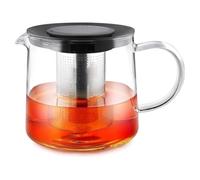 Puthernm - Tetera de cristal de té premium con infusor, 1500 ml, 50 oz de té de té de seguridad para el té de floración suelta 1500 ml