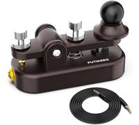Putikeeg CW Morse, botón telégrafo, botón de radio aficionado, botón CW, código Morse, teclado telegrama, transmisor de código Morse, teclas CW rectas (marrón-1)