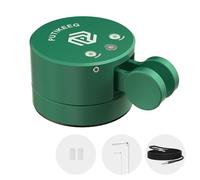 Putikeeg Mini llave de código morse - CW doble paleta con base magnética, paletas de retorno magnéticas, llave lambic morse para radio aficionada (verde)