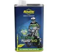 Putoline Acción Fluido Bio MX Todoterreno Moto Espuma Aire Filtro Aceite 1L Caja