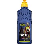 Putoline MX5 2-Stroke Off Road Dos Tiempos Aceite de Motor 1Liter Botella