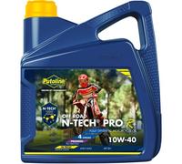 Putoline N-Tech Pro R+ Todoterreno 10W/40 Totalmente Sintético MX Moto Oil 4L