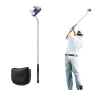 Putter de golf para hombre - varilla curvada sin juntas, club pesado de acero inoxidable | Mango de PU ultraligero, herramienta de entrenamiento de golf ligera, equilibrio sólido, para un golpe