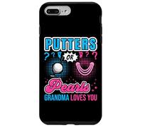 Putters or Pearls Grandma Loves You Baby revela el género del golf Carcasa para iPhone 7 Plus/8 Plus