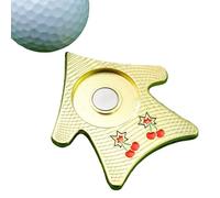 Putting Alignment Tool, Divot Repair Ball Marker, Golf Training Aid for Accurate Putting, Precision Alinement Feature, Accessory for Men Women Golfers Tournament Practice Outdoor Running Sports