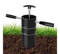 Putting Excavadora de agujeros verde - mango extraíble podadora de agujeros de golf - excavadora de práctica para bolas de juego jardín exterior patio trasero - para juegos al aire libre jardín césped