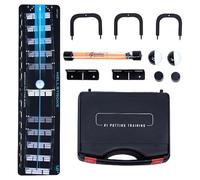 Putting Green, Herramienta de práctica para Putter - Estera portátil para Interiores para garajes, Hombres y Mujeres, Patio, Playa, Campo, césped, Viajes,