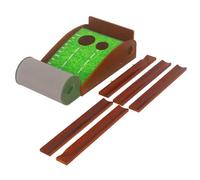 Putting Mat - 118in Puttings Green | Golf Putting Mat with Automatic Ball Return, Solid Wood Velvet Training Equipment, Indoor Outdoor Backyard Home Practice For Men Women Beginners
