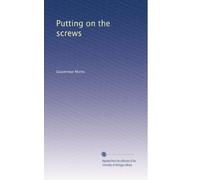 Putting on the screws